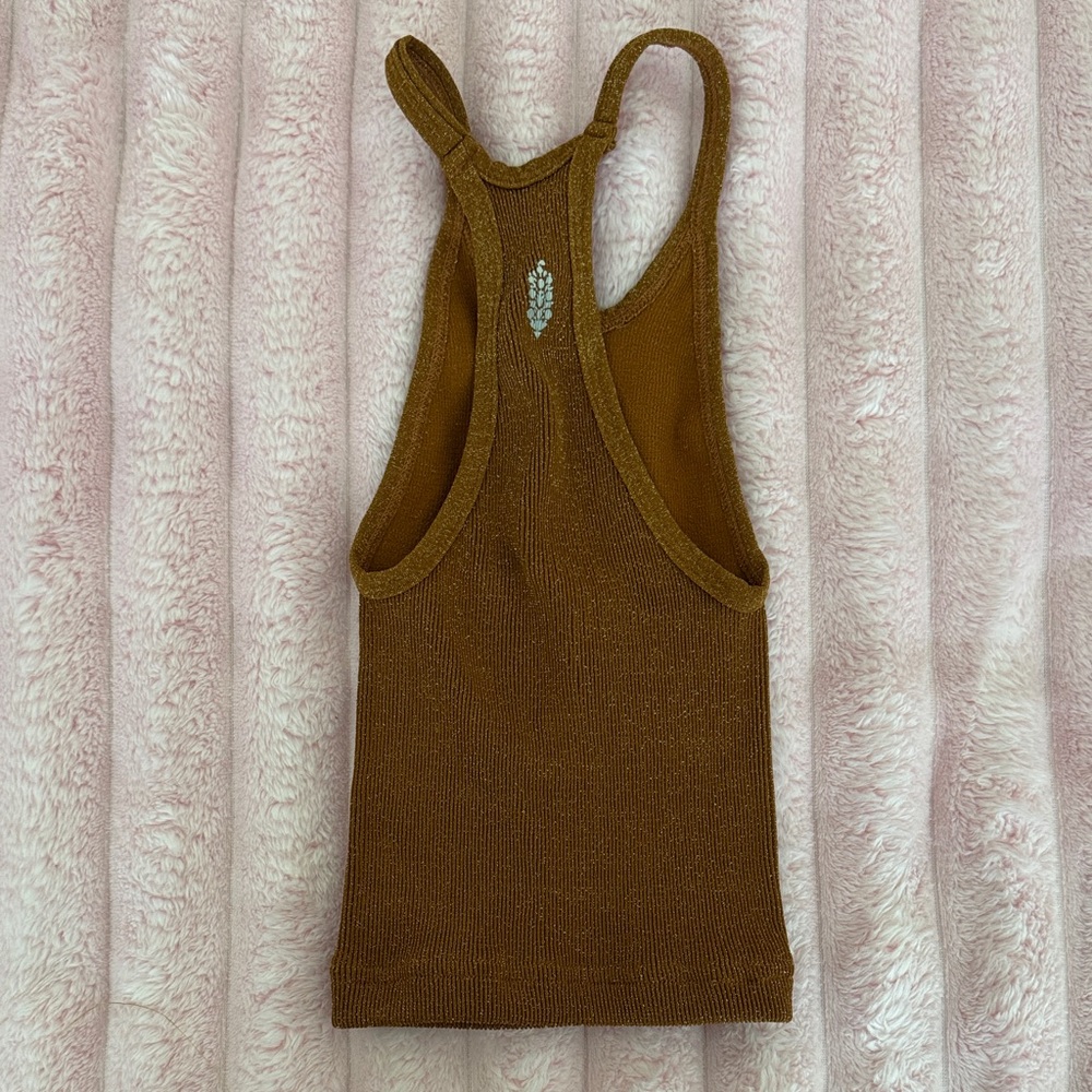 FP Movement Metallic Brown Tank - Picture 4 of 5